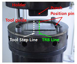 Square drawing test of TRB
